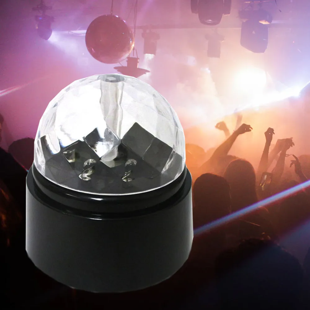 1 Wireless Disco Ball Light Battery Operated Strobe Lamp Portable Party DJ Stage