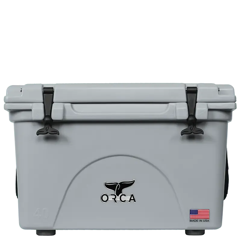 40 Quart Cooler Gray