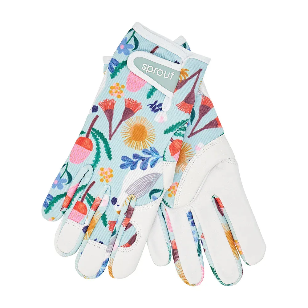 Annabel Trends Sprout Goat Skin Gardening Gloves BUSH WALK