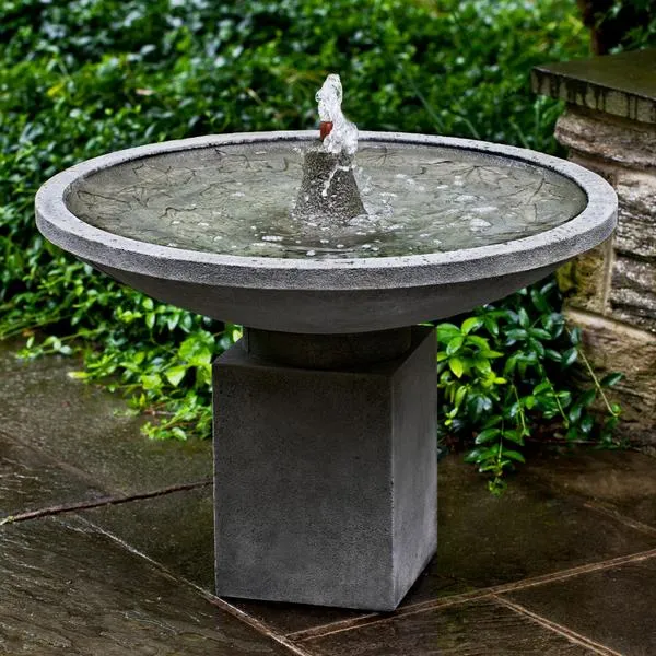 Autumn Leaves Water Fountain