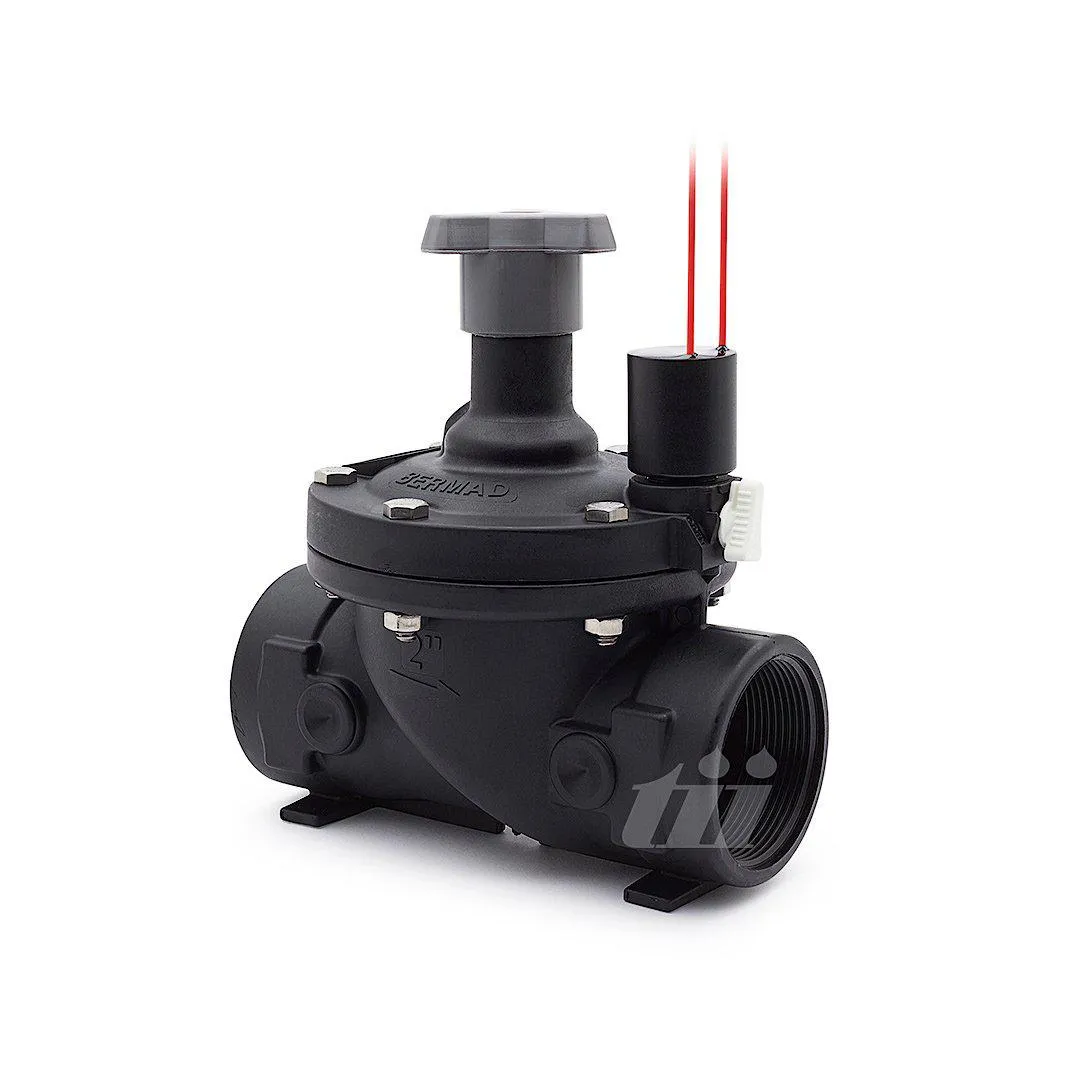 Bermad D100 25mm Solenoid Valve for Mains/Bore Water with Flow Control