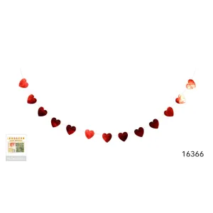 Hanging String Hearts