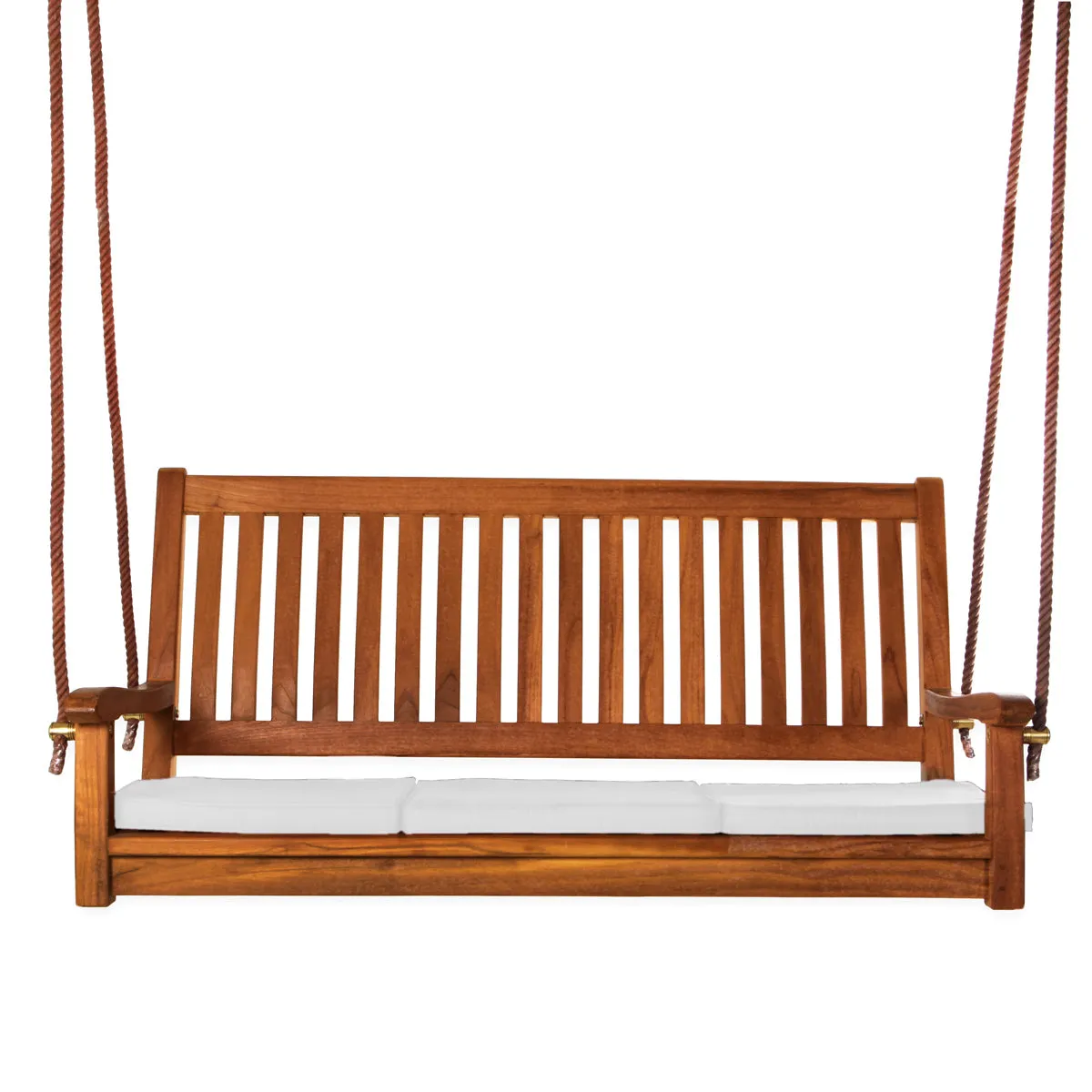 Teak Swing - 54"W & Seats 2 - Natural Oils Provide Superior Weather & Insect Resistance