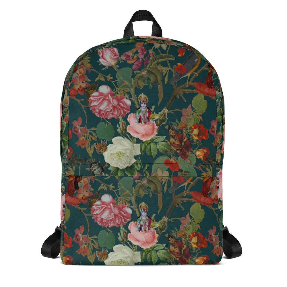 Teal Valfloral Yogi Backpack