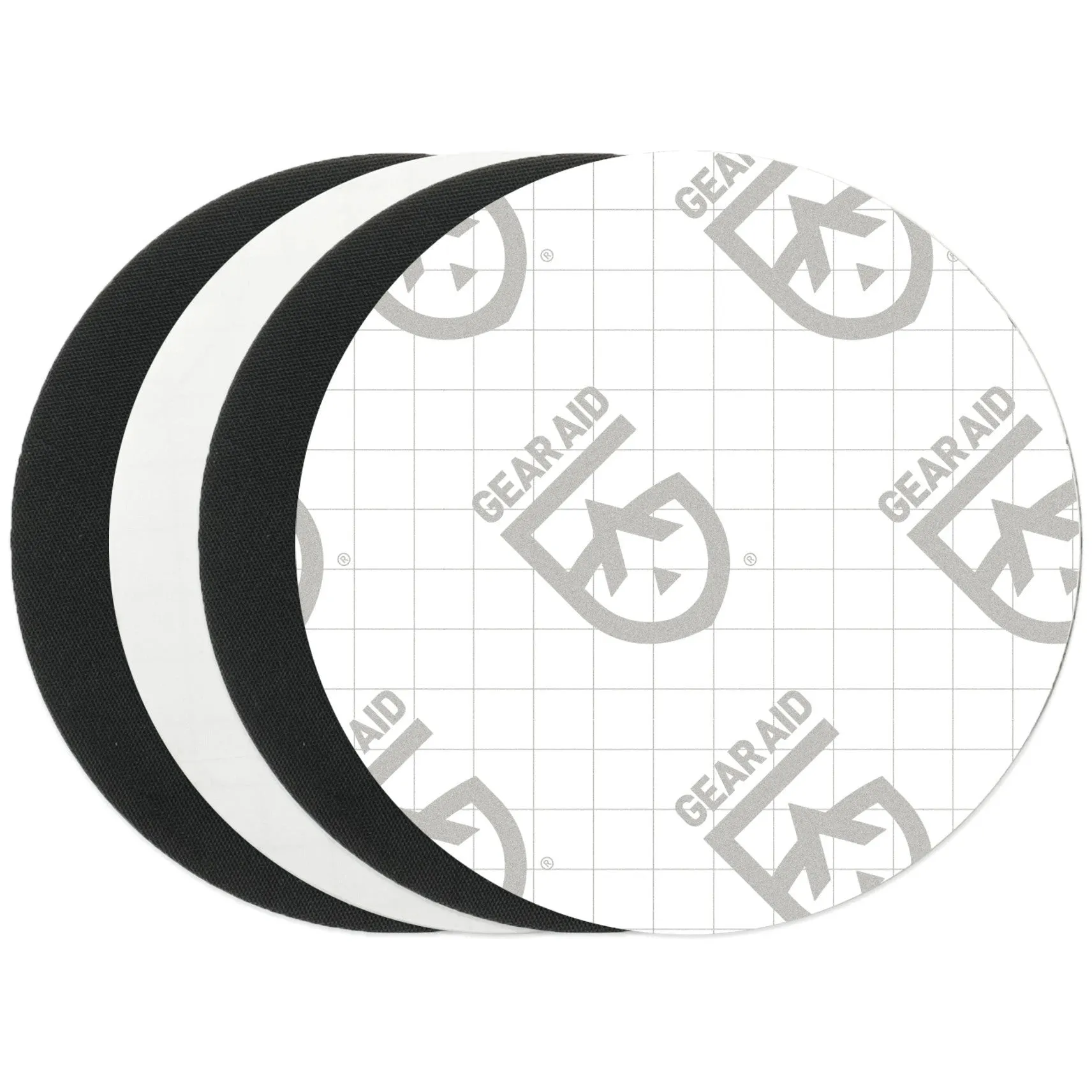 Tenacious Tape Repair Patches Black & Clear 3"